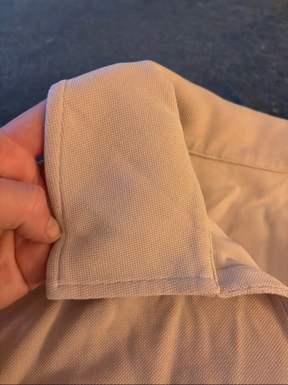 lululemon athletica Open-Collar Long Sleeve Oversized Taupe Sweatshirt | Size M - Picture 3 of 10